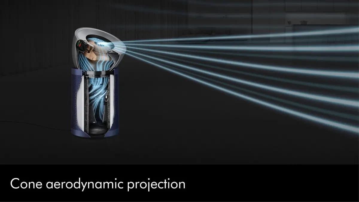 Dyson Purifier Big+Quiet Formaldehyde BP03 (Nickel/Prussian Blue) [26.24 lb, 50 degrees, 10]