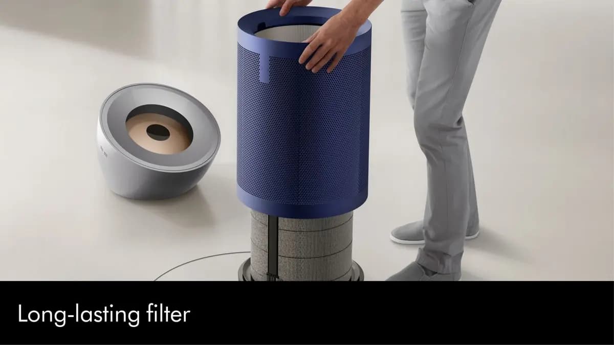 Dyson Purifier Big+Quiet Formaldehyde BP03 (Nickel/Prussian Blue) [26.24 lb, 50 degrees, 10]