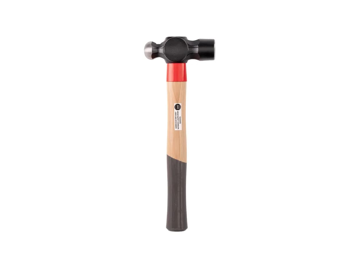 TEKTON 32 oz. Ball Peen Hammer [A. Length (in.) 13.9, B. Width (in.) 5.0, C. Height (in.) 1.5]