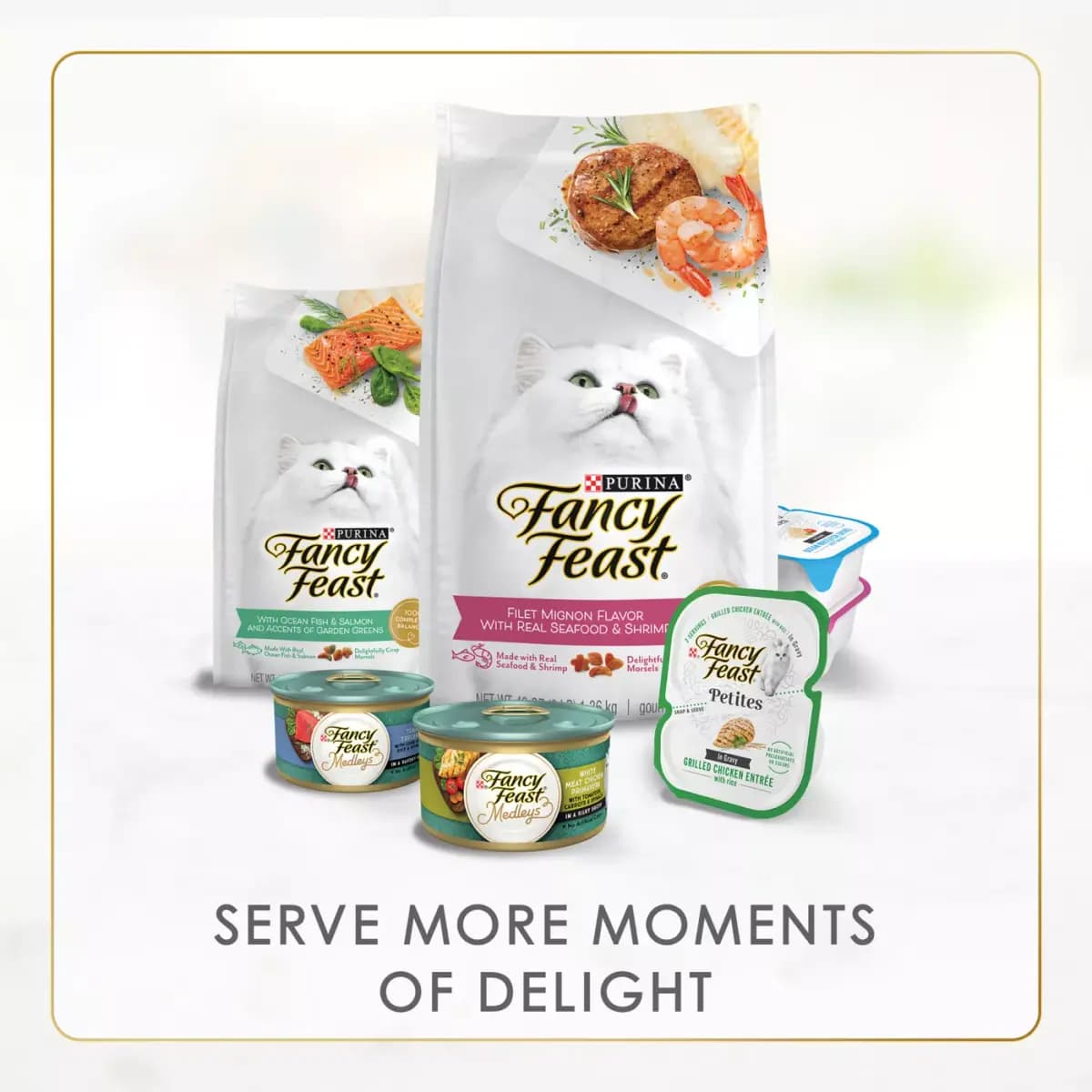 Fancy Feast Flaked Fancy Feast® All Life Stages Flaked Wet Cat Food - 3 Oz [Features & Benefits Wet food for cats made without artificia, Item Number 1221553, Brand Fancy Feast Fla