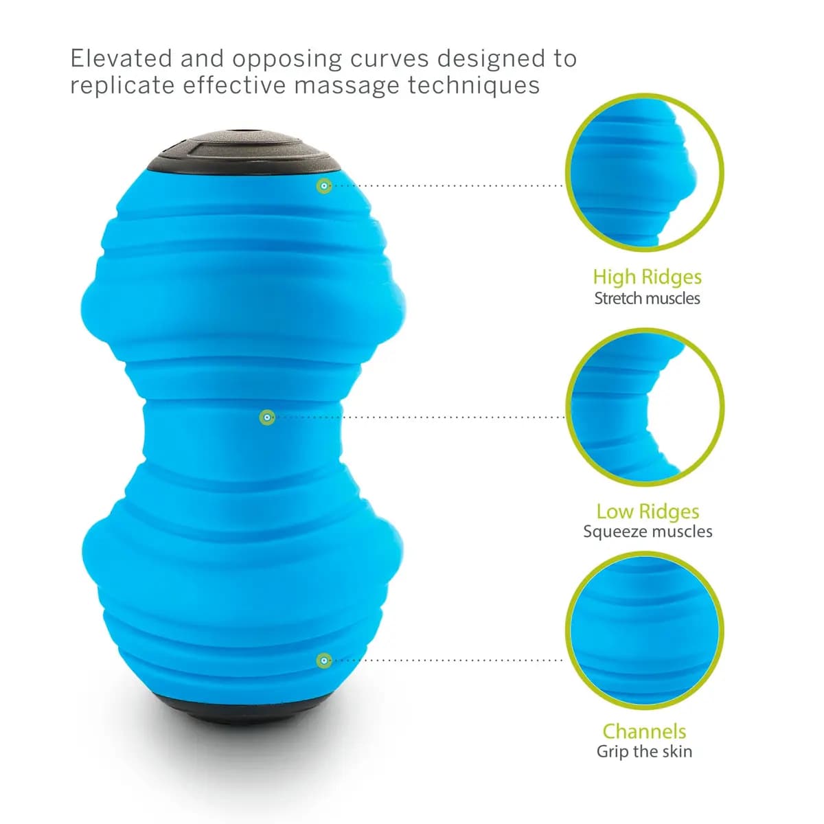 TriggerPoint CHARGE Vibe [7.09 x 3.9 x 3.9 in, up to 2 hours, 1 year warranty]