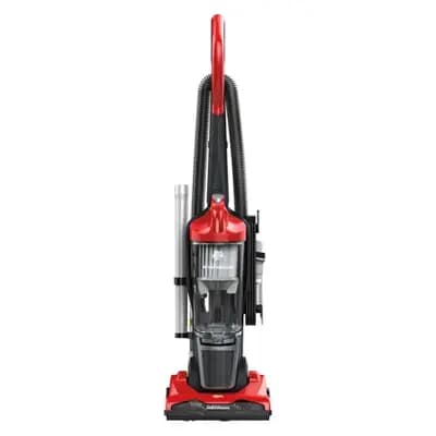 Dirt Devil Endura Express Bagless Compact Upright Vacuum Cleaner UD70171 Red: Lightweight, Motorized Brush Roll, 20ft Cord [960 watts, 11 Inches, 6.5 Feet]