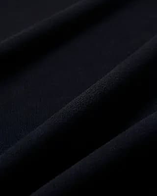 Nike Studio Fleece Medium Weight Women's Mid-Rise Wide-Leg Pants Total Black/Sail [Body: 80% cotton/20% polyester. Pockets: 100% cotton., Machine wash, XS (0–2)-XXL (20–22)]