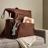 Boxy Solid Backpack Diaper Bag - Chocolate Brown - Cloud Island™ [Dimensions (Overall) 13.75 Inches (H) x 11.5 Inches (W) x 5.2, Weight 2.6 Pounds, Industry or Government Certifica