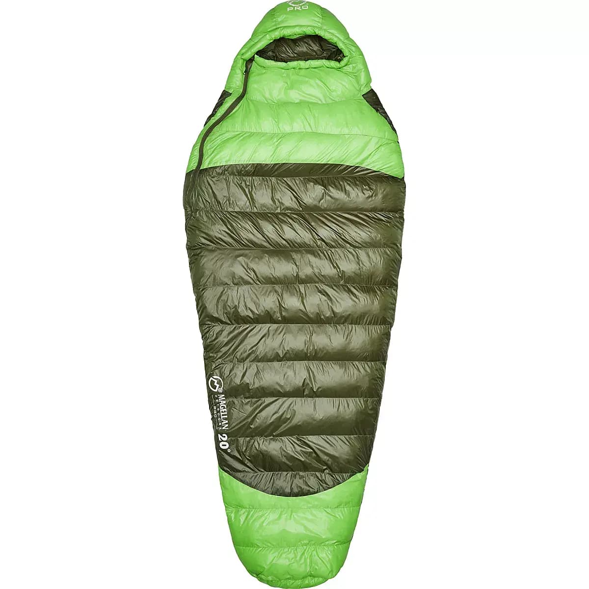 Magellan Outdoors Magellan Outdoors Pro 20Â°F Mummy Sleeping Bag [Nylon and Polyester, 15 - 29 Degrees, Micro-bailing fiber]