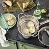 3qt Stainless Steel Sauce Pan with Lid Silver - Figmint™ [7.87 Inches, 3.5 Pounds, Stainless Steel]