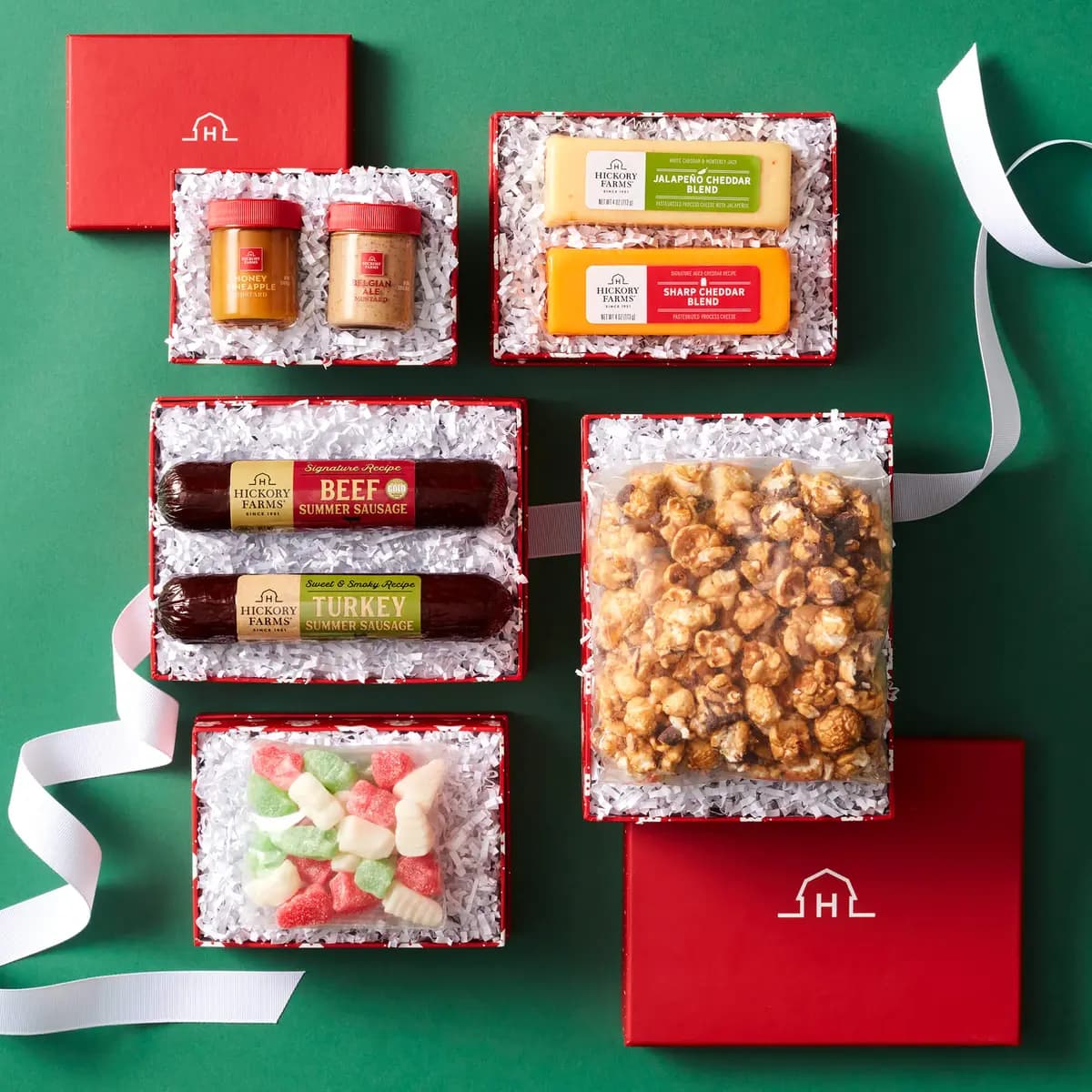 Holiday Sweet & Savory Gift Tower [4 oz, 4 oz, 4 oz]