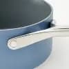1.5qt Nonstick Ceramic Coated Aluminum Sauce Pan Blue - Figmint™ [6.3 Inches, 2.2 Pounds, Ceramic Nonstick]