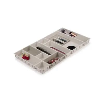 Joseph Joseph 12pc Viva Drawer Organizer [Polypropylene, Bathroom Tray, Spot or Wipe Clean]