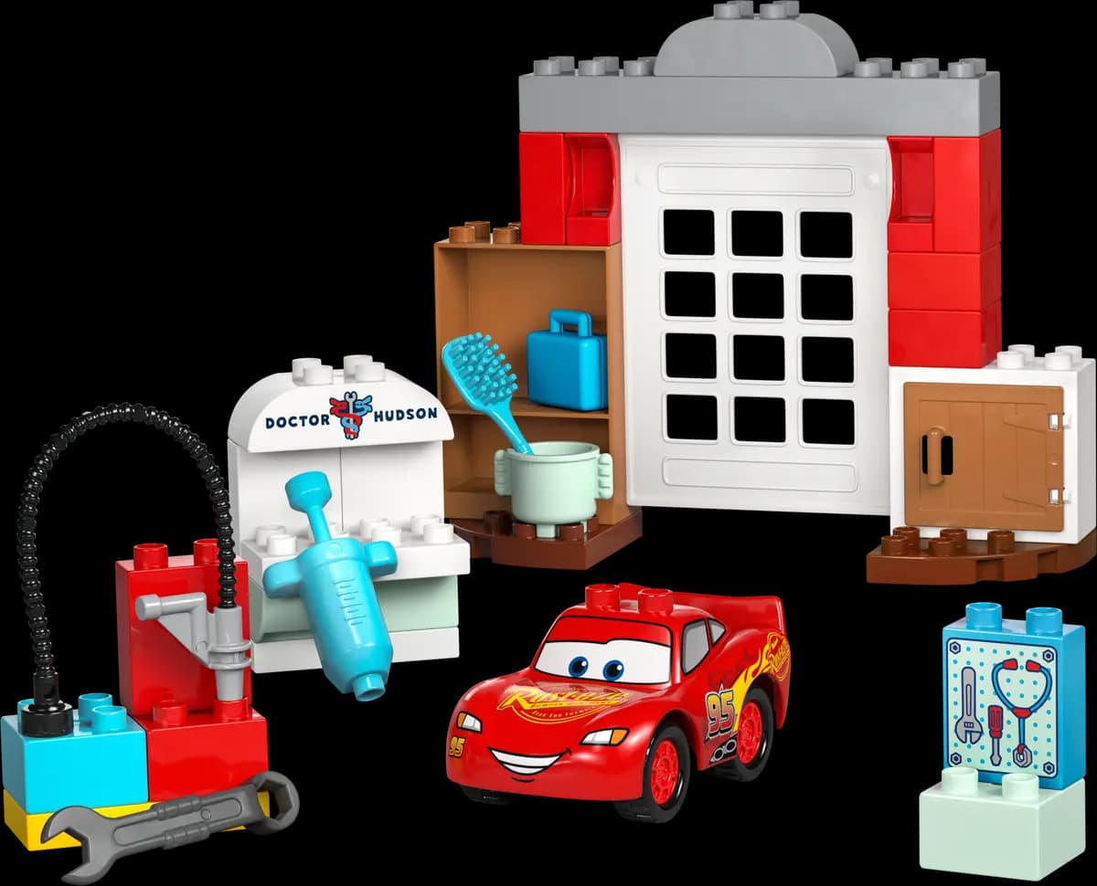 LEGO McQueen's Visit to Doc's Garage 10456 [2+, 35 pieces, DUPLOÃƒÆ’Ã†â€™ÃƒÂ¢Ã¢â€šÂ¬Ã…Â¡ÃƒÆ’Ã¢â‚¬Å¡Ãƒâ€šÃ‚Â®]