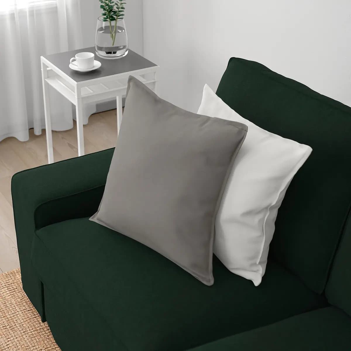 IKEA KIVIK Loveseat, Tallmyra dark green [Width 74 3/4 ", Depth 37 3/8 ", Height 32 5/8 "]