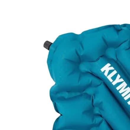 Klymit Static V BASE Sleeping Pad Ocean Depths [Backpacking Camping, Air, Rectangular]