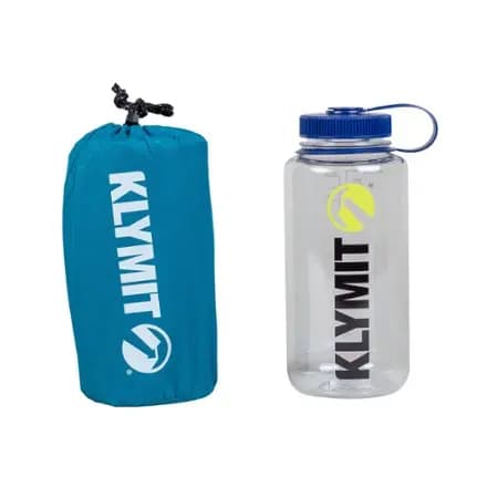 Klymit Static V BASE Sleeping Pad Ocean Depths [Backpacking Camping, Air, Rectangular]