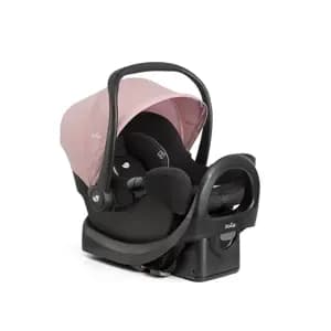 Joie Rue Infant Car Seat with Base - Blush [Dimensions (Overall) 22.5 Inches (H) x 17.5 Inches (W) x 27.2, Weight 7.8 Pounds, Suggested Age 1 Month and Up, Features Rear Facing Sea