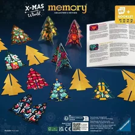 Ravensburger Children Game - Collector's memory Christmas - Games for kids 6 years up [ages 6 - 99]