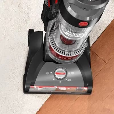 Hoover Cord Rewind Pro Upright Vacuum UH71300V 13.5" Cleaning Path Red/Black [Electric, 25 Feet, 8 Feet]