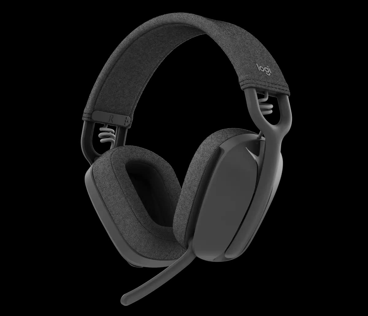 Logitech Zone Vibe 100 - Graphite [7.2 in (183 mm), 6.68 in (169.7 mm), 2.87 in (73 mm)]