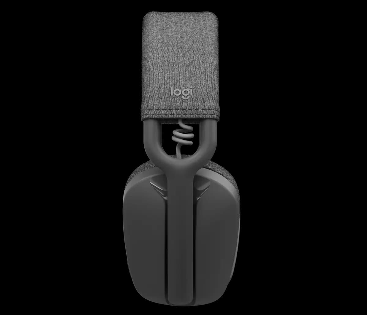 Logitech Zone Vibe 100 - Graphite [7.2 in (183 mm), 6.68 in (169.7 mm), 2.87 in (73 mm)]