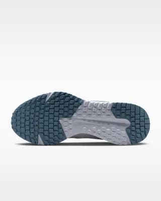 Nike Run Defy Women's Road Running Shoes White/Football Grey/Work Blue/Blue Void [Weight: Approx. 233 g/8.2 oz (Women’s US 8), Heel-to-toe drop: 10 mm, White/Football Grey/Work Blu
