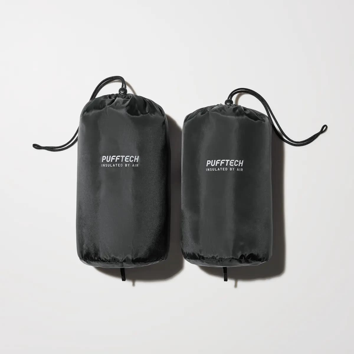 Uniqlo Storage Bag | PUFFTECH Black [Body: 100% Polyester/ String: 100% Polyester, Imported, BLACK]