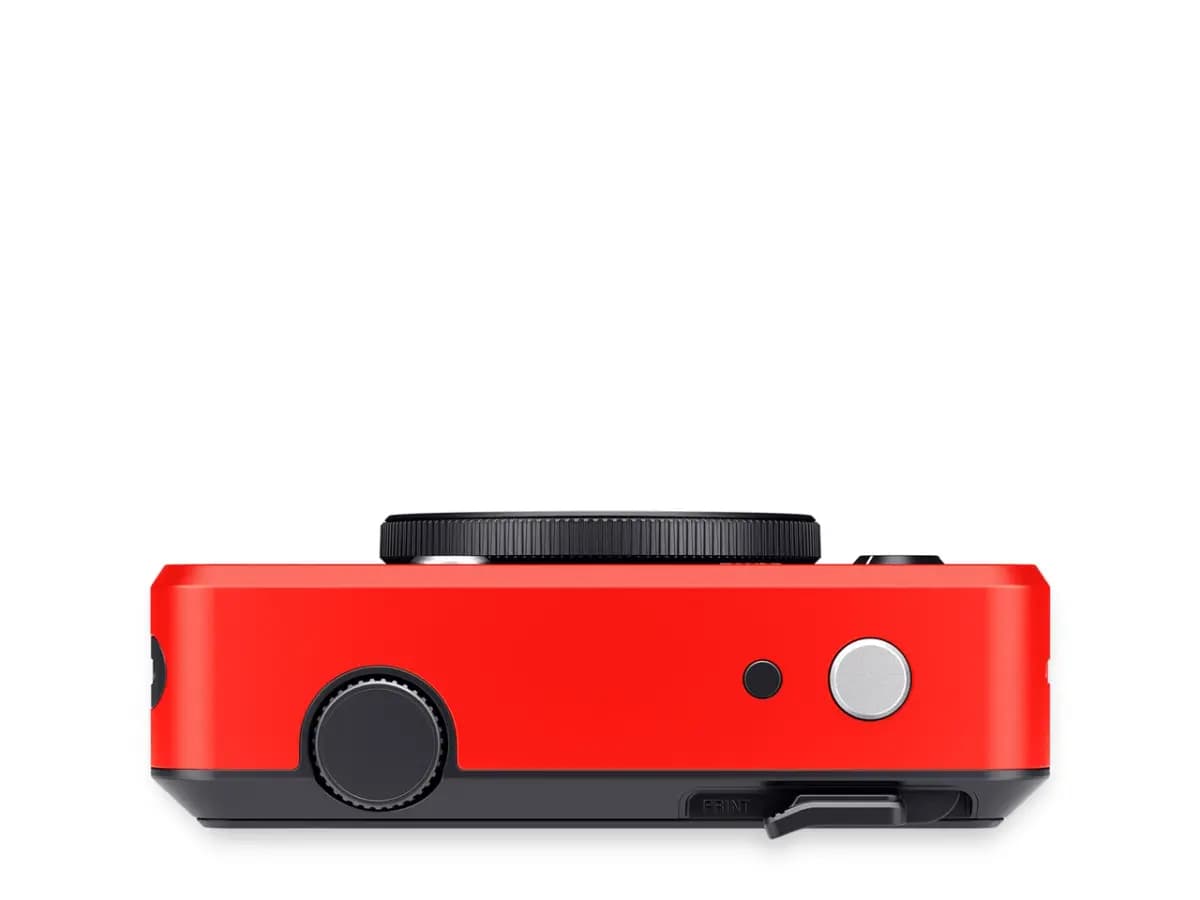 Leica SOFORT 2 Red [Clean Leica Product Design, Seamlessly connected with the Leica FOTOS app, Transfer and print all images from the Leica FOTOS App Gallery even from other Leica 