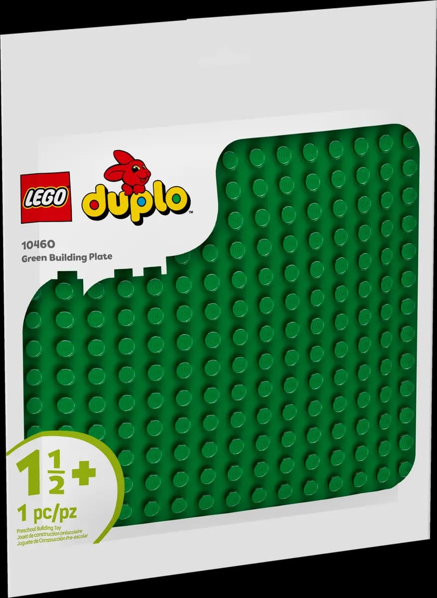 LEGO Green Building Plate 10460 [1 pieces, ages 1½+, DUPLO®]