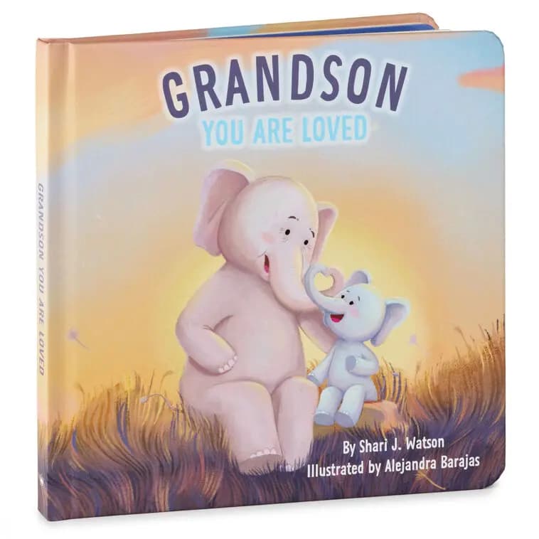 Grandson You Are Loved Board Book [Dimensions 7.25'' W x 7.25'' H x 0.5'' D, Material Paper., Count 1, Genre Juvenile Fiction]
