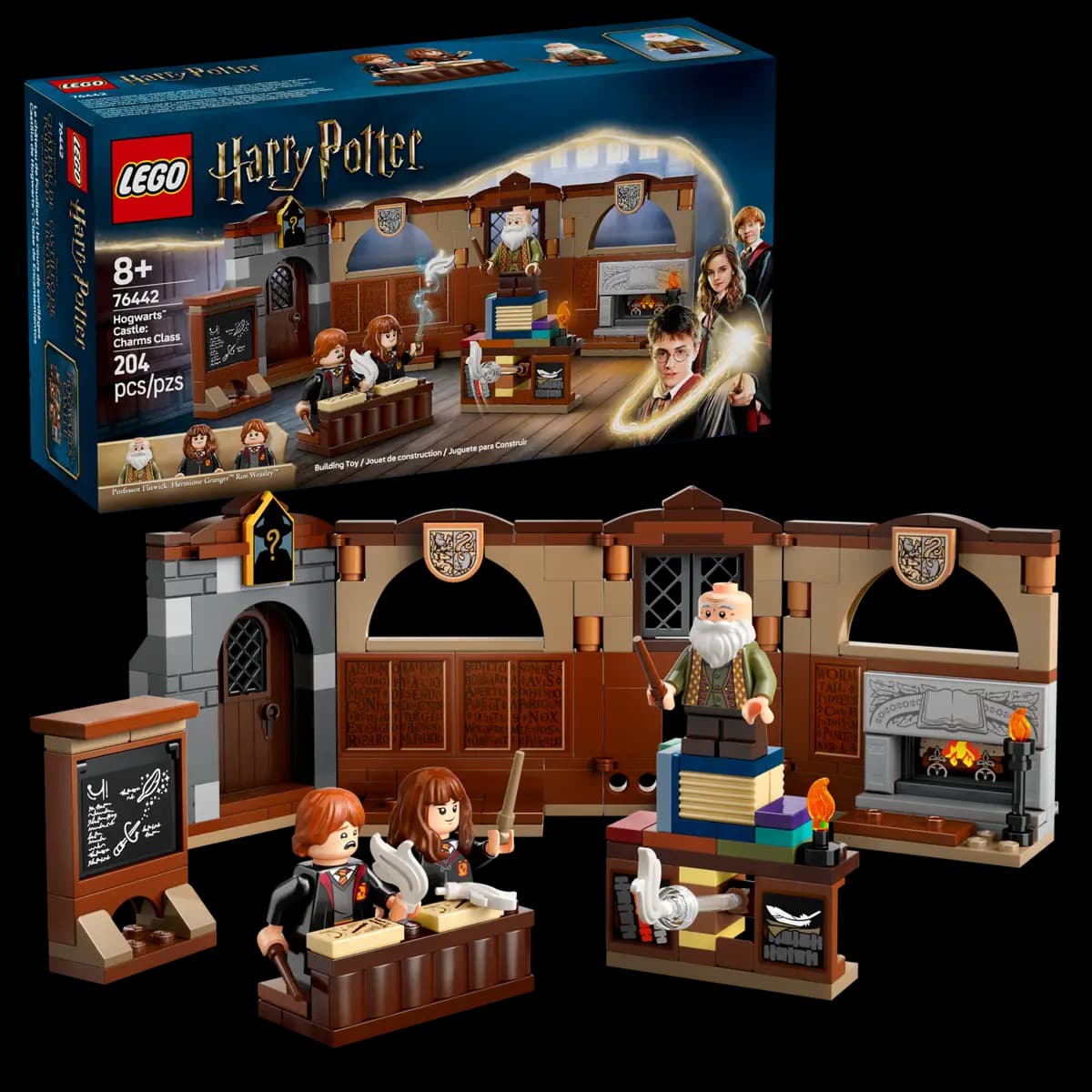 LEGO Hogwarts™ Castle: Charms Class 76442 [204 pieces, ages 8+, Harry Potter™]