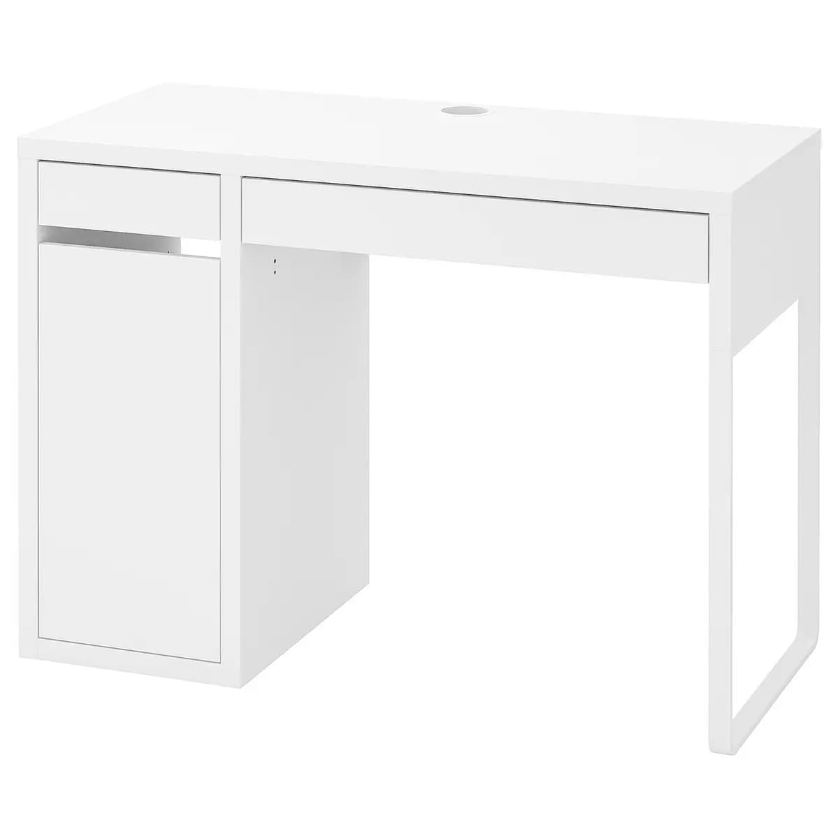 IKEA MICKE Desk, white [Width 41 3/8 ", Depth 19 5/8 ", Height 29 1/2 "]