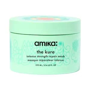 amika The Kure Intense Strength Repair Hair Mask​ 8.4 oz / 250 mL [Fine, Medium, and Thick, 8.4 oz / 250 mL, Bond-Fortifying Technology]