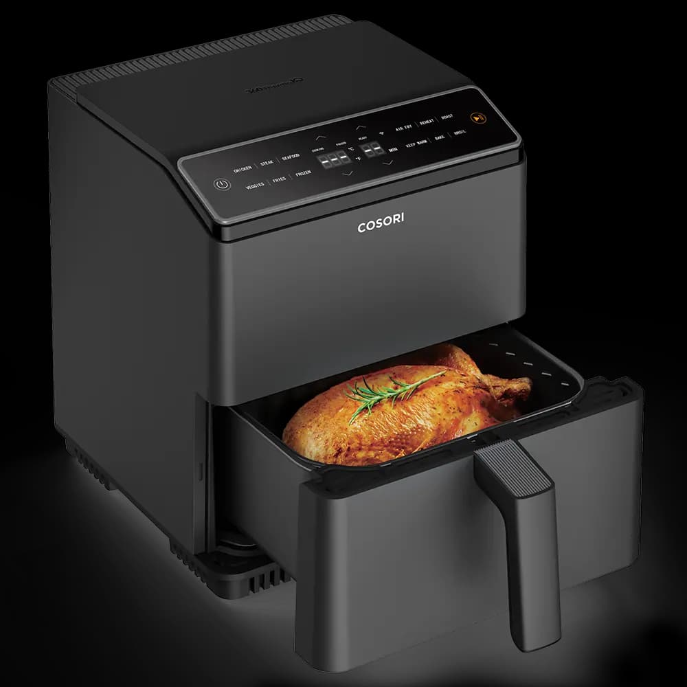 Cosori Dual Blaze 6.8-Quart Smart Air Fryer [11.7 x 12.9 x 13.8 in, 13.7 lb, 1750W]