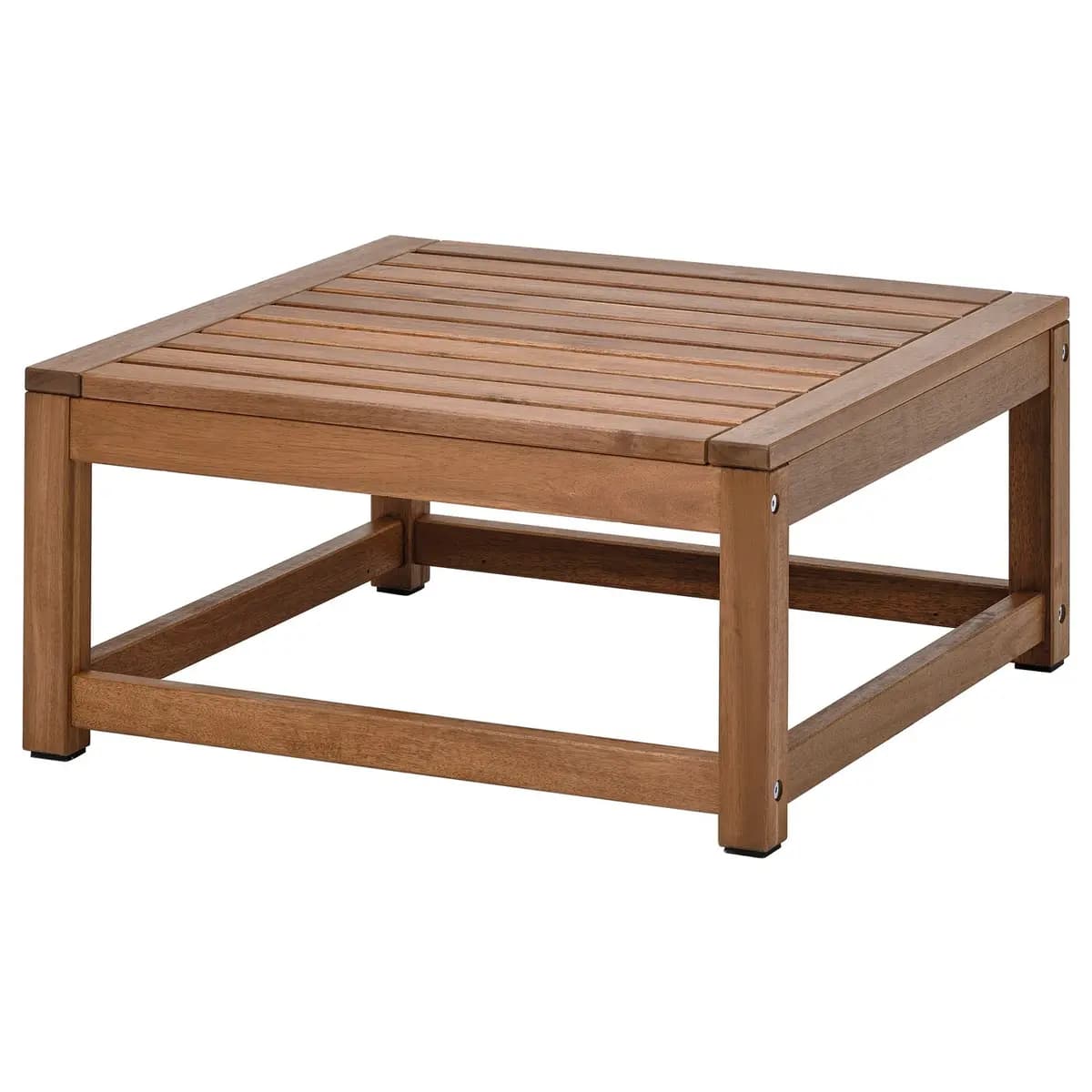 IKEA NÄMMARÖ Seat sec for modular sofa, outdoor, light brown stained [Width 24 3/4 ", Depth 24 3/4 ", Height 11 3/4 "]