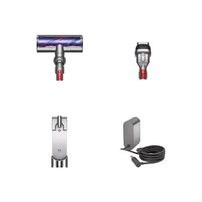 Dyson V8 Origin Cordless Stick Vacuum 10" Cleaning Red: Multi-Surface, Cyclonic Action, Bagless, 40 Min Run Time, Lithium Ion Battery [9.84 Inches, Battery, 0 Inches]