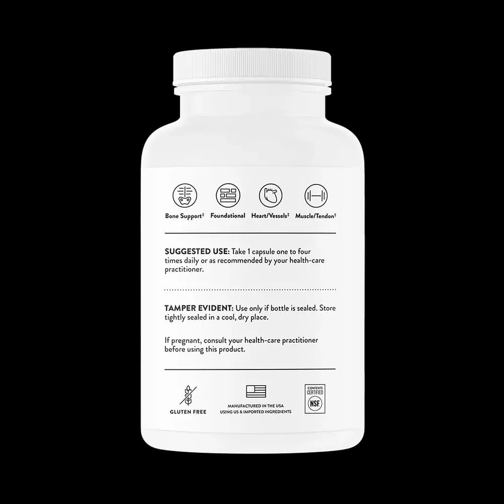 Thorne Magnesium Glycinate - 180 Servings [1 Capsule(s), 180, 120mg]