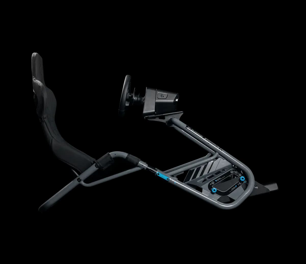 Logitech Playseat® Trophy Logitech G Edition - Black [39.37 in (100 cm), 22.83 in (58 cm), 55.12 in (140 cm)]