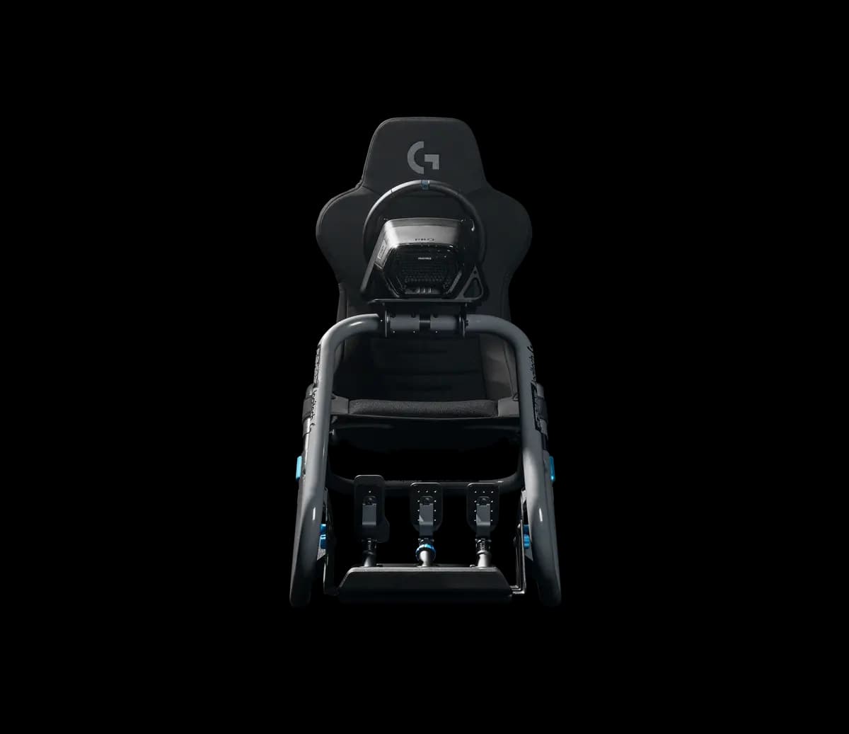 Logitech Playseat® Trophy Logitech G Edition - Black [39.37 in (100 cm), 22.83 in (58 cm), 55.12 in (140 cm)]