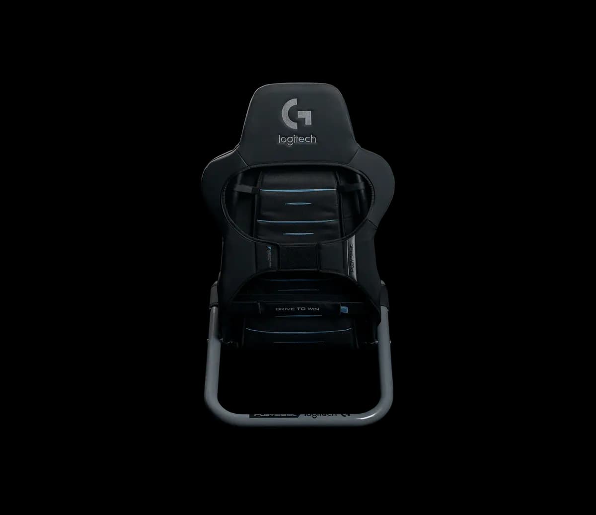 Logitech Playseat® Trophy Logitech G Edition - Black [39.37 in (100 cm), 22.83 in (58 cm), 55.12 in (140 cm)]