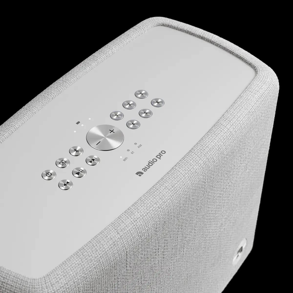Audio Pro A15 W Light Grey [206x286x137 mm, 3,4 kg, 1x10W + 30W]