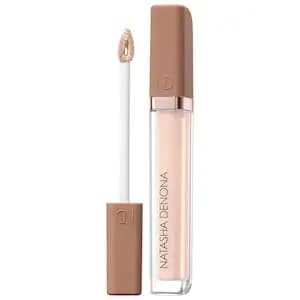 NATASHA DENONA Hy-Glam Brightening & Hydrating Medium to Full Coverage Crease Proof Serum Concealer RN1 [Medium, Radiant, Liquid]