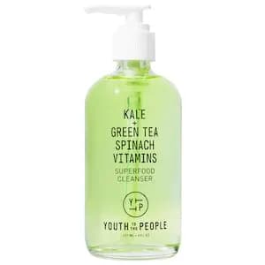 Youth To The People Superfood Hydrating Gentle Antioxidant Refillable Cleanser 8.0 oz/237 ml [Normal, Dry, Combination, and Oily, 8.0 oz/237 ml, Kale + Spinach]