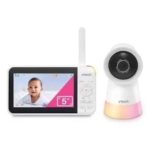 V-Tech Pan & Tilt Video Baby Monitor - 5" [Dimensions (Overall) 3.62 Inches (H) x 6.47 Inches (W) x 2.85, Weight 1.1 Pounds, Features Portable, Single Camera, Movement Sensor, Incl