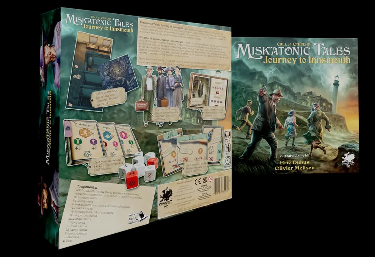 Chaosium Miskatonic Tales: Journey to Innsmouth [CHA9007, 810180730075, 10.00 LBS]