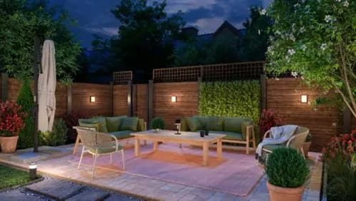 Philips Hue Scenova Rectangular Outdoor Wall Light LED [Color temperature 1000-20000 K, Ambient temperature range -13 to +113 °C, Nominal lifetime 25,000]
