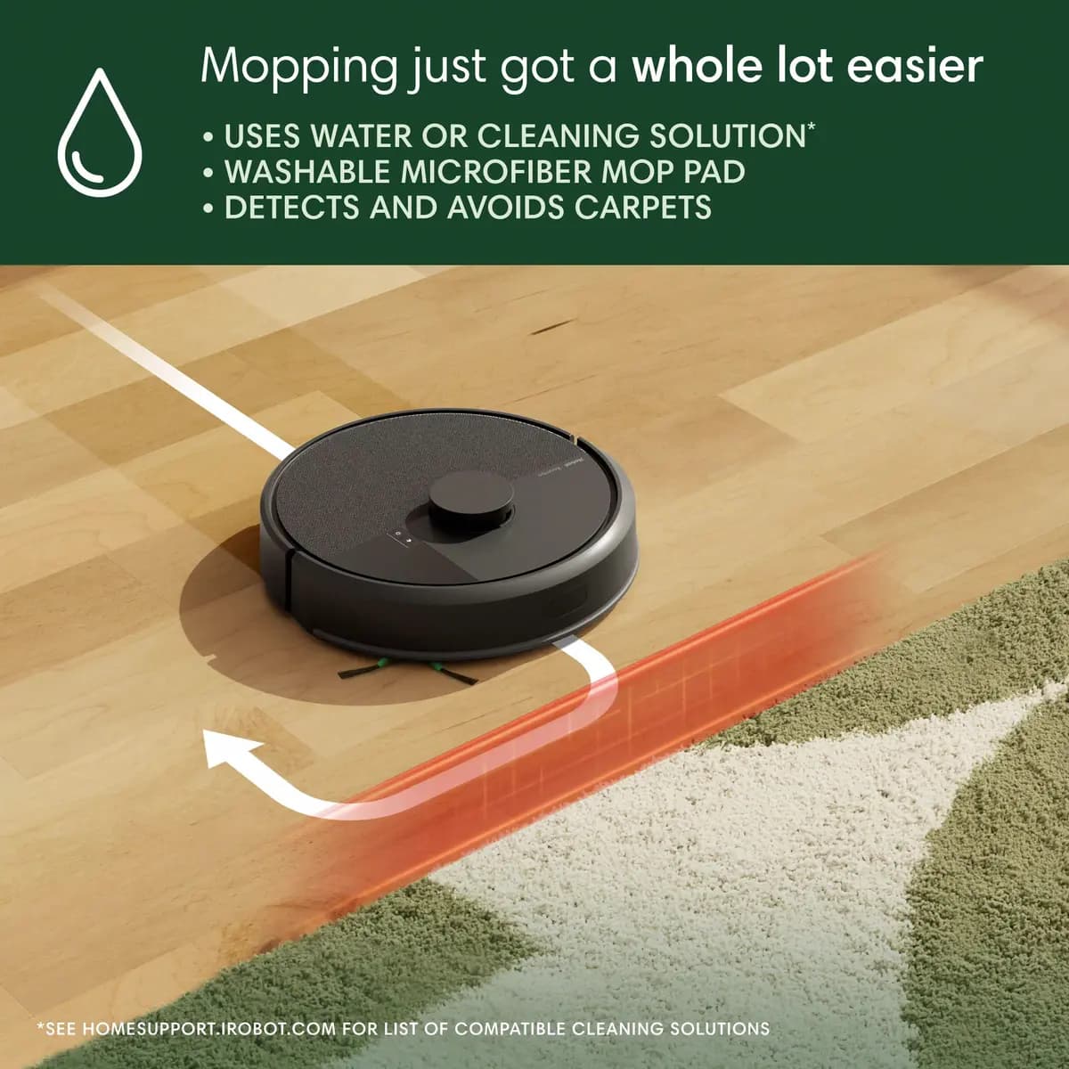 iRobot Roomba 105 Combo Robot + AutoEmpty Dock Black [13.23 (L) x 13.19 (W) x 4.09 (H), 6.45, 3000 mAh LFP]