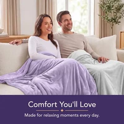 DreamLab Crystal Reversible 15lbs Weighted Blanket with Removable Cover Gray - DreamLab [100% Glass Beads, 15 Pounds, Non-Woven Fabric]