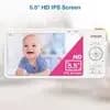 V-Tech 5.5" HD Smart WiFi Video Baby Monitor [Dimensions (Overall) 3.03 Inches (H) x 6.22 Inches (W) x .94, Weight .98 Pounds, Features 2-Way Talk, Volume Control, Nightlight,, Inc