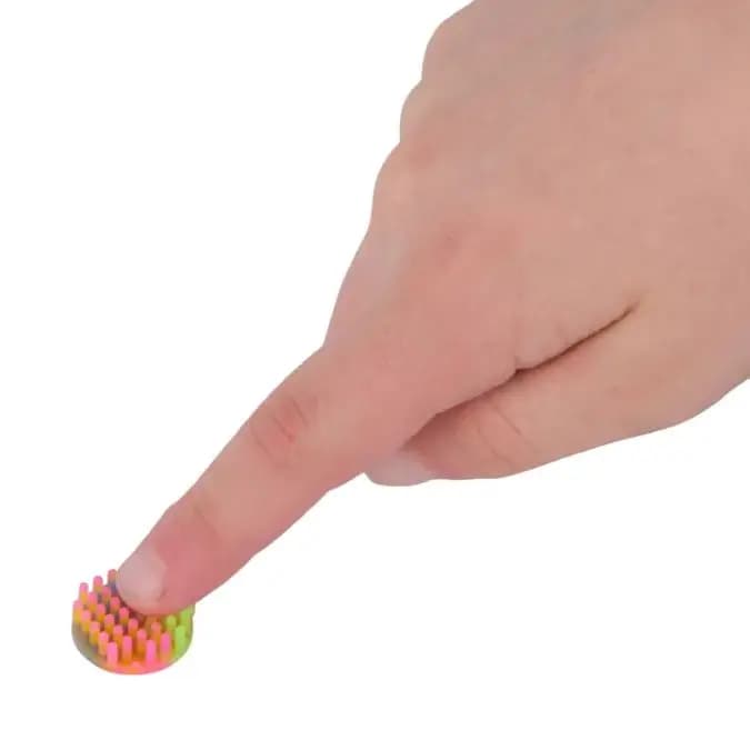 TPG Creations Silicone Zen Mini Dots Multicolor 15 pc [15 pieces, China, PG055]