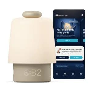 Hatch Baby Sleep Support, Sound Machine, Night Light, Sleep Trainer, Routine Builder - Greige [Dimensions (Overall) 4.51 Inches (L), 6.58 Inches (H) x 4.51, Weight 1.1 Pounds, Ther