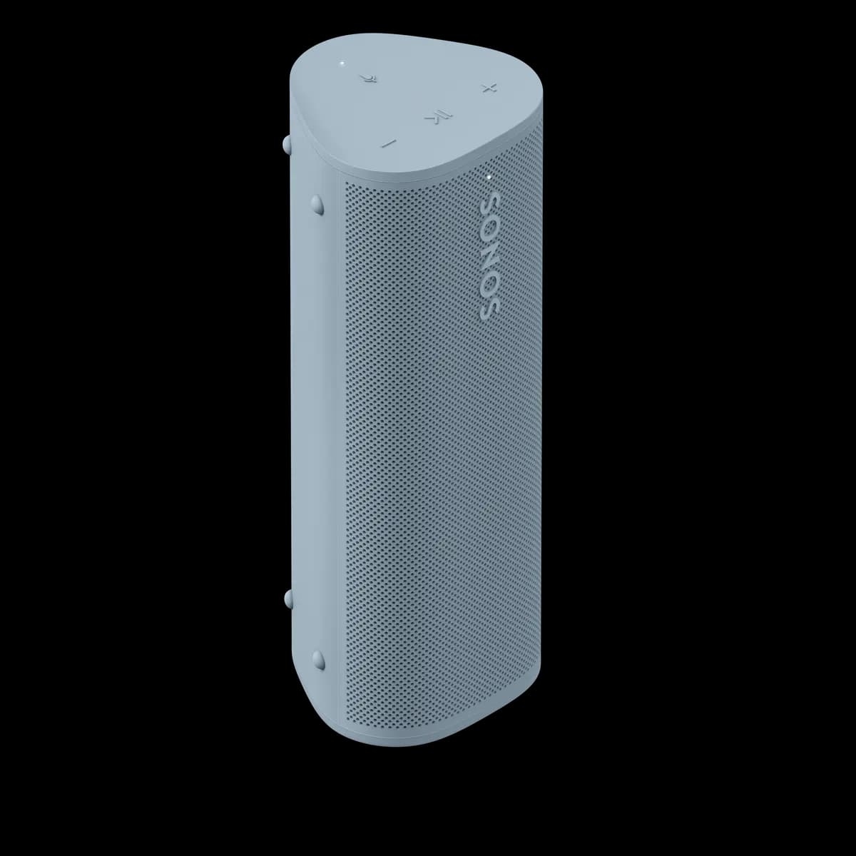 Sonos Roam 2 - Wave [Two Class-H digital amplifiers have been perfectly tuned to the speaker's unique acoustic architecture., One tweeter creates a crisp high-frequency response., 