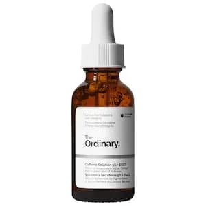 The Ordinary Caffeine Solution 5% + EGCG Depuffing Eye Serum for Dark Circles 1 oz/ 30 mL [Normal, Dry, Combination, and Oily, 1 oz/ 30 mL, 5% concentration of Caffeine]